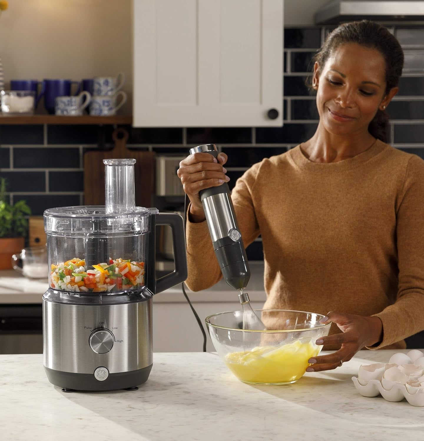 Power up Your Kitchen Creations with Powerful GE Immersion Blender - Unleash Culinary Magic! 