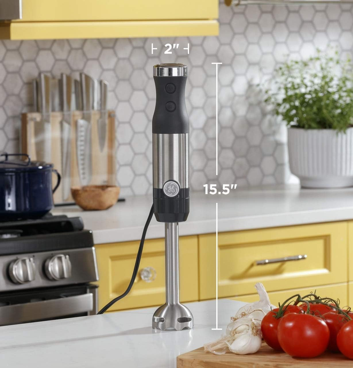 Power up Your Kitchen Creations with Powerful GE Immersion Blender - Unleash Culinary Magic! 